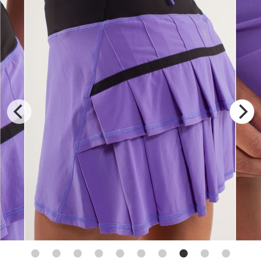 Lululemon Athletica Pace Setter Skirt Power Purple